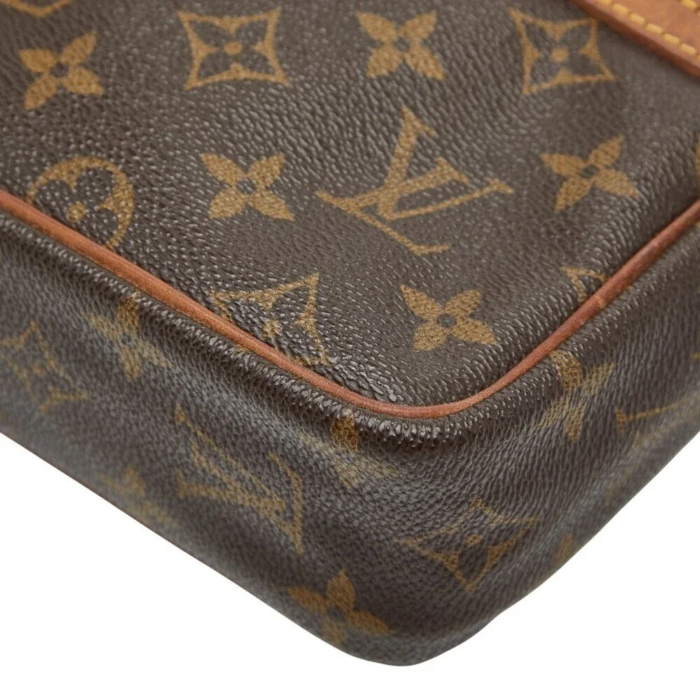 LOUIS VUITTON Brown Monogram Leather Bag